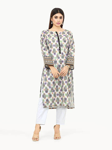 Pret 1Pc Printed Khaddar Shirt - EWTKA22-68563