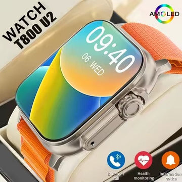 New Watch T10 Ultra Smart Watch 49mm NFC Men Women GPS Track Bluetooth Call BT Music Games Wireless Charging Sport Smartwatch
