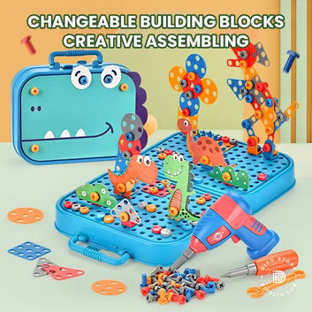 Electric Drill Screw Nut 3D Puzzle Toys