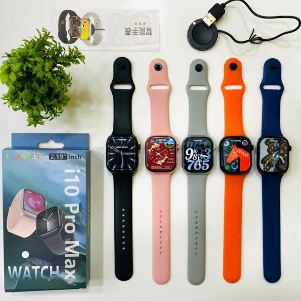 i10 Pro Max Smartwatch | 2.19” Full Touch