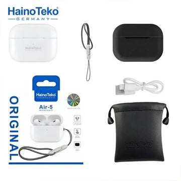 Haino Teko GERMANY Air-5 Bluetooth Earbuds – Premium Sound, Deep Bass, ENC & ANC Noise Cancellation