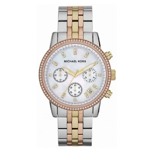 Michael Kors Women’s Quartz Three-tone Watch