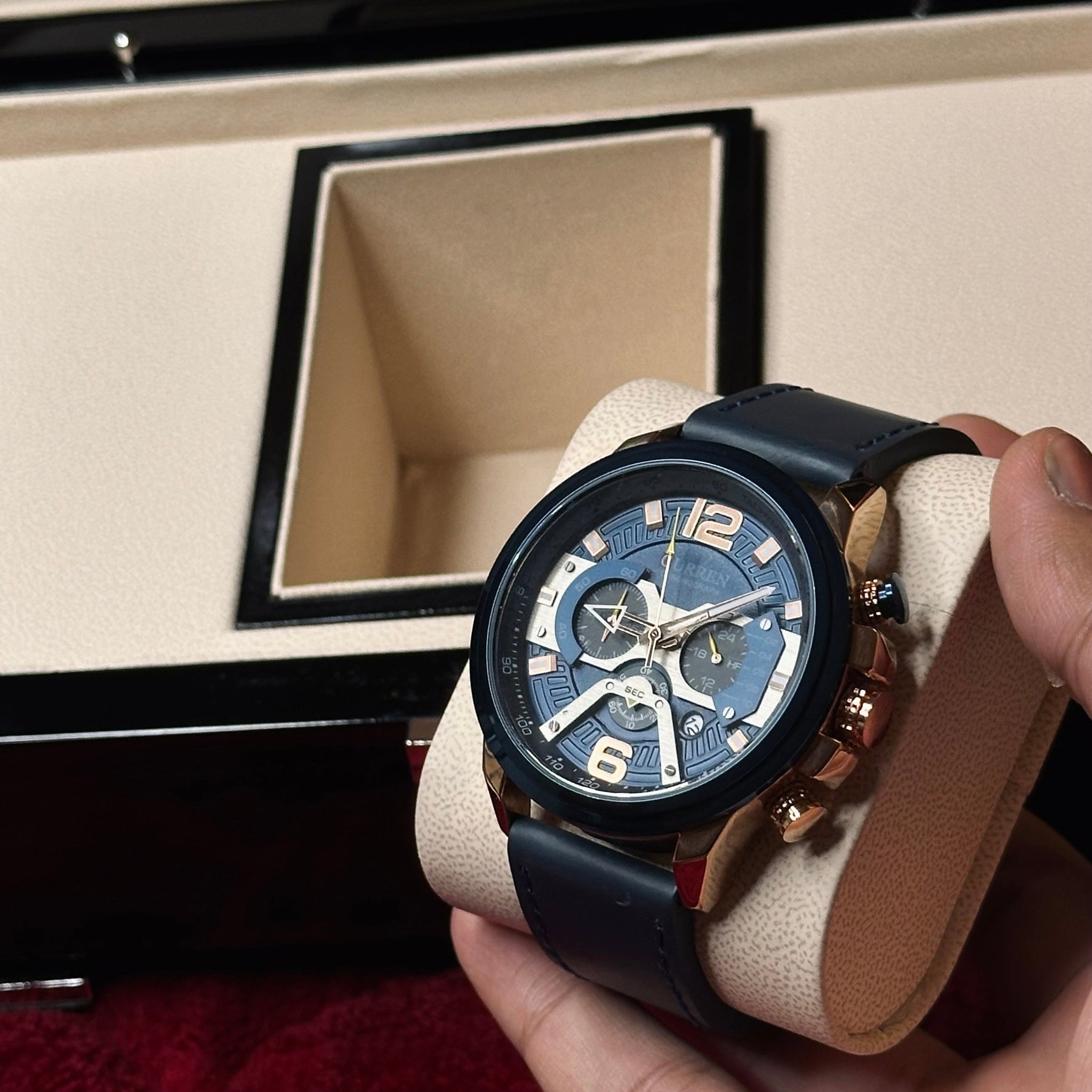 Curren Chronographs Working