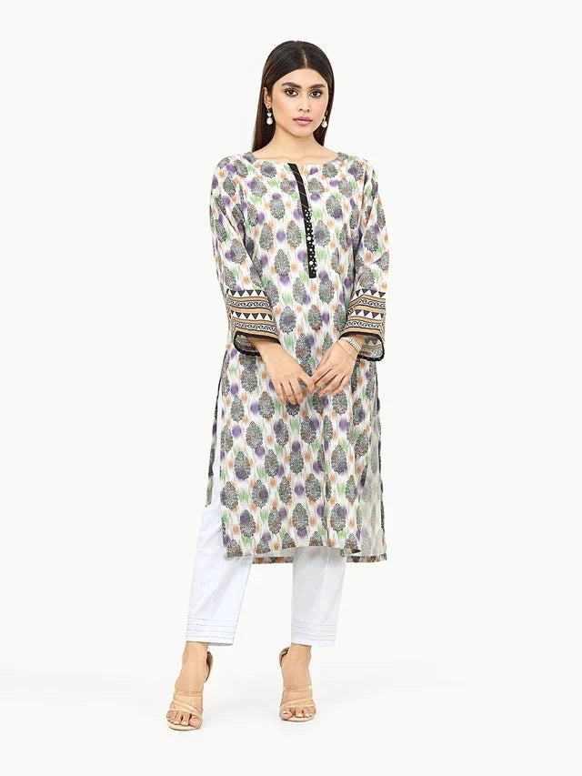 Pret 1Pc Printed Khaddar Shirt - EWTKA22-68563