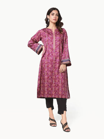 Pret 1Pc Printed Khaddar Shirt - EWTKA22-68557