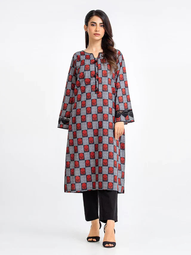 Pret 1Pc Printed Lawn Shirt - EWTKP23-68898S