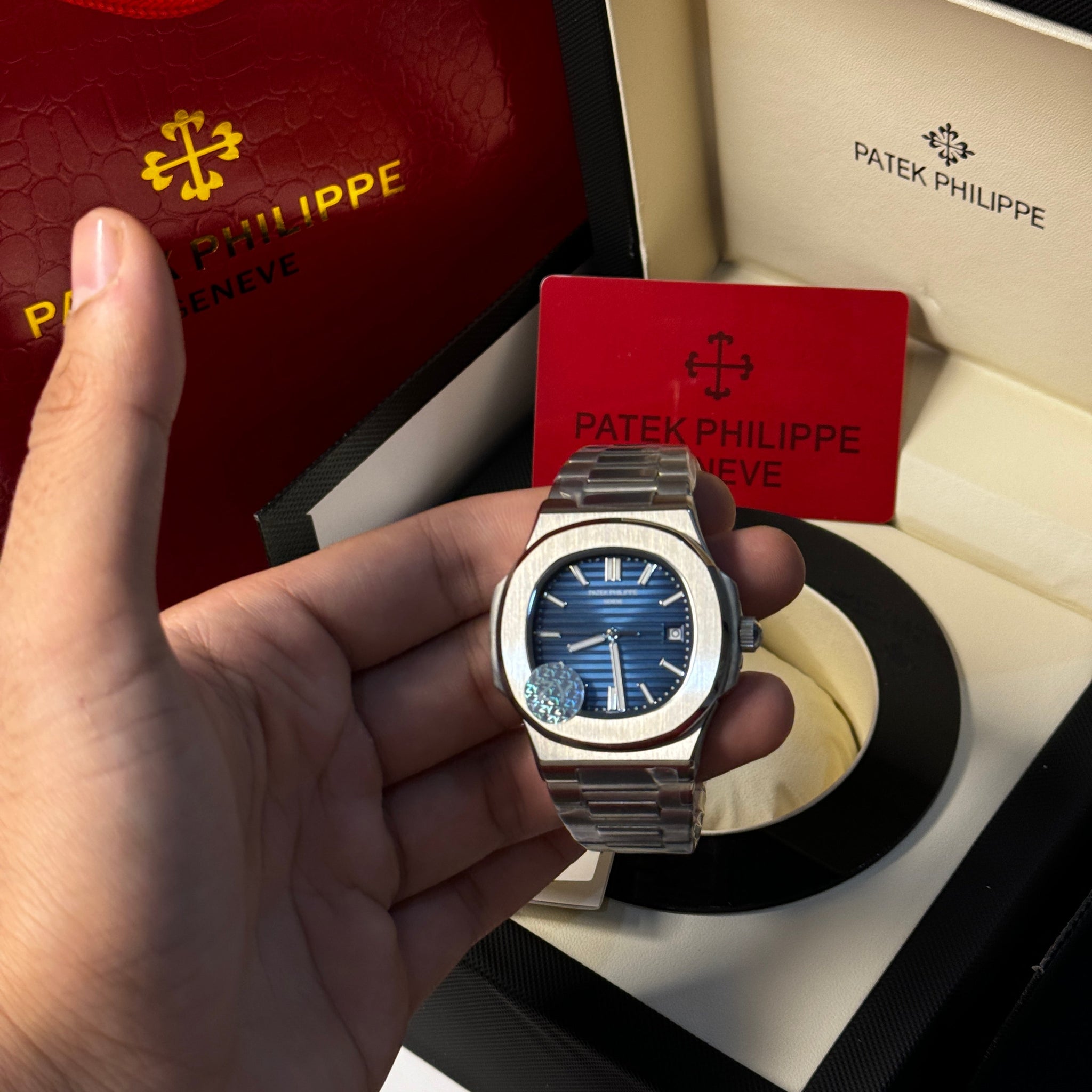 Patek Philippe Geneve Master AAA. Copy (Dot Perfect)