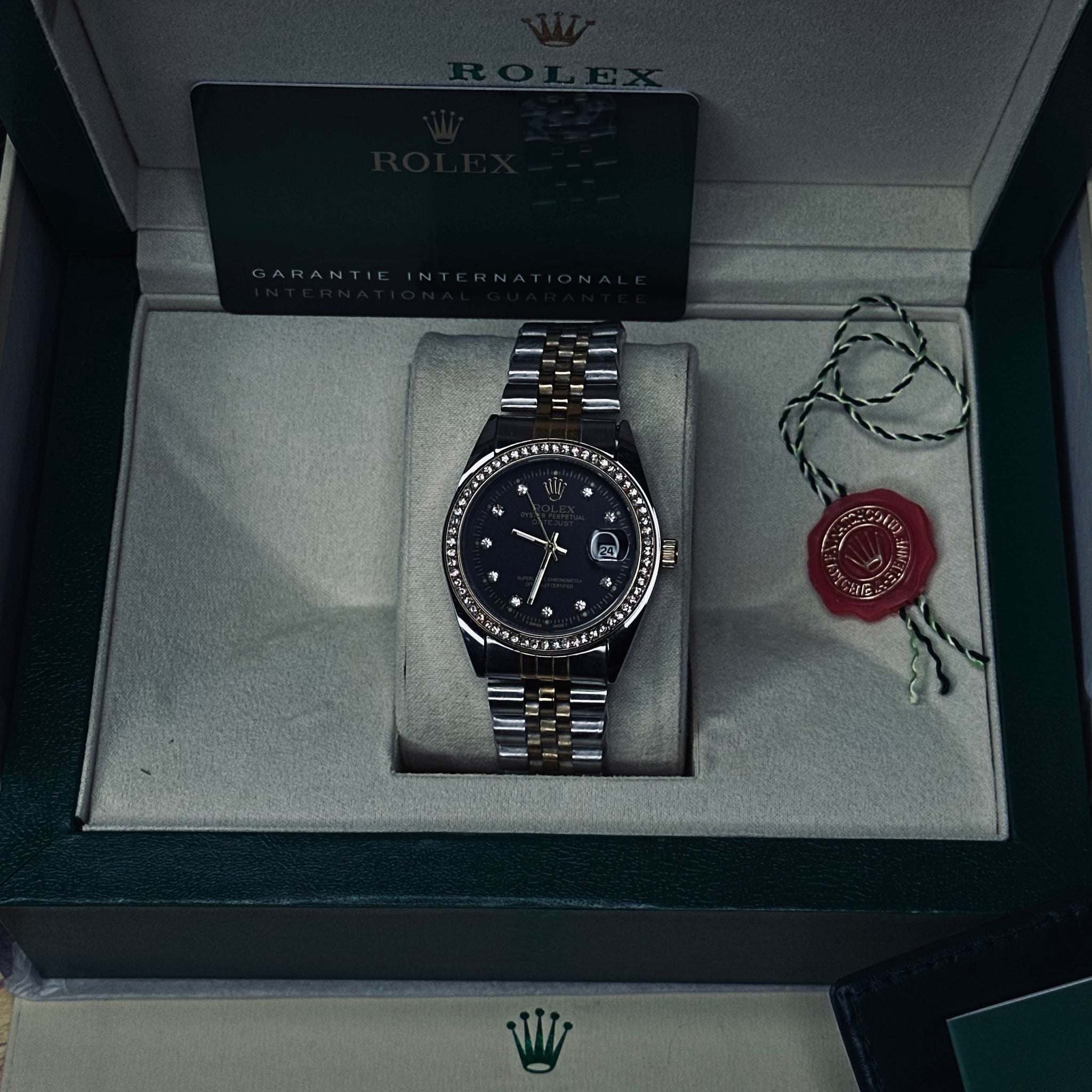 Rolex Date-Just Iced-tone (women)