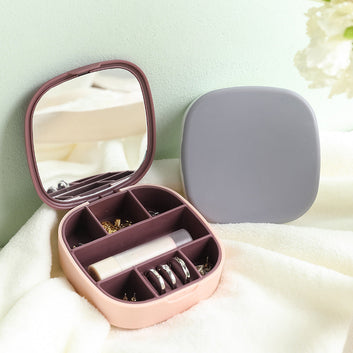 Compact Jewellery Organizer with Mirror