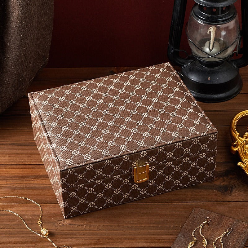 Classic Jewelry Box & Watch Organizer