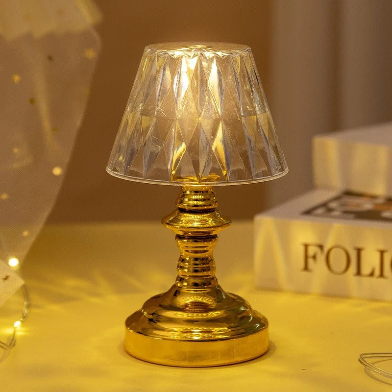 Diamond LED Crystal Table Lamp