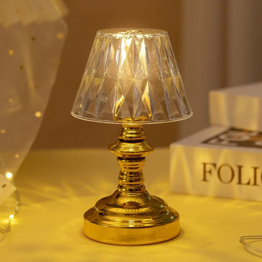 Diamond LED Crystal Table Lamp