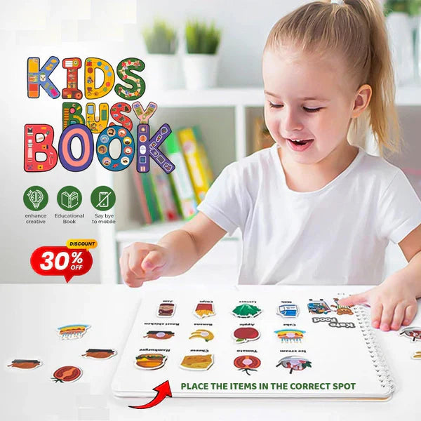 Kids Montessori Busy Book