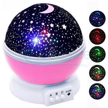 LED Rotating Starry Sky Star Master USB Projector Lamp